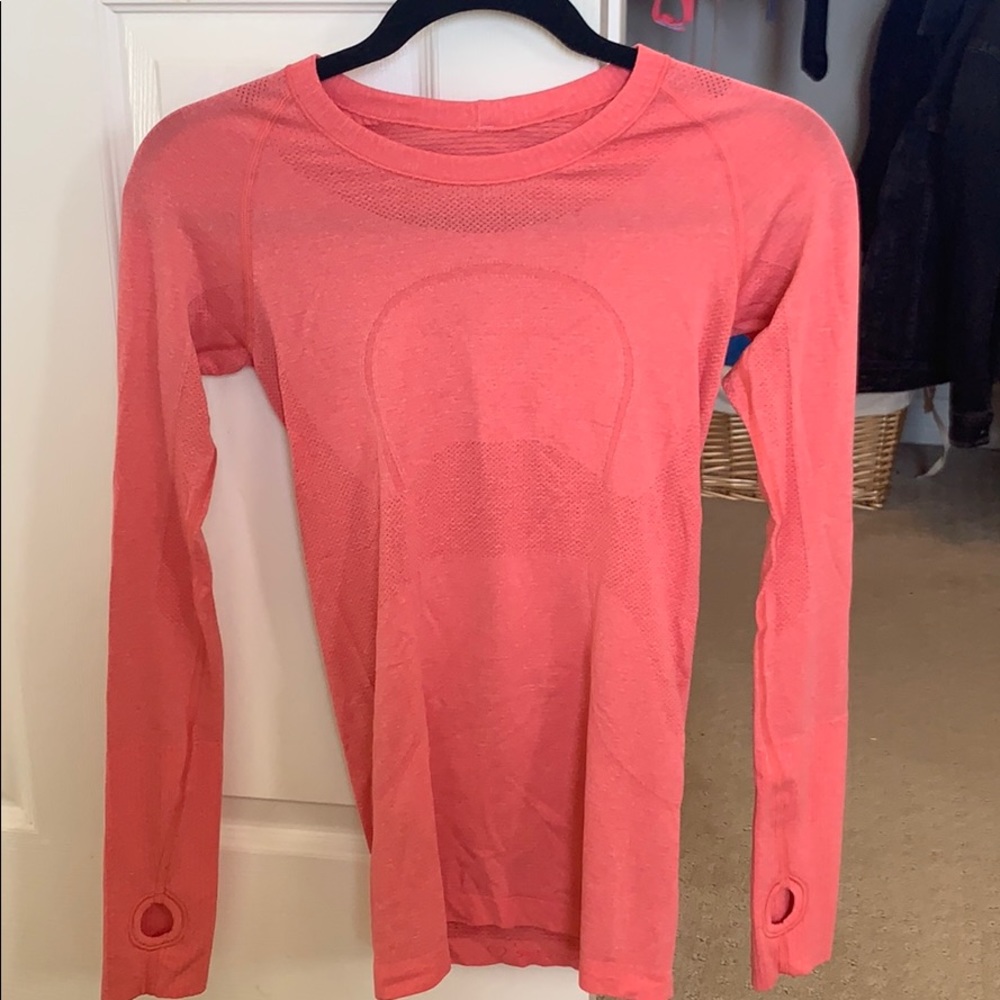 Coral lulu long sleeve
